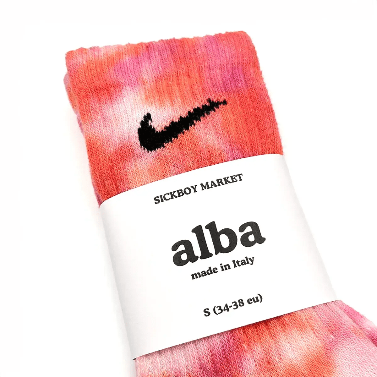 Alba - Calzini Nike Tie Dye Polpaccio - SICKBOY MARKET