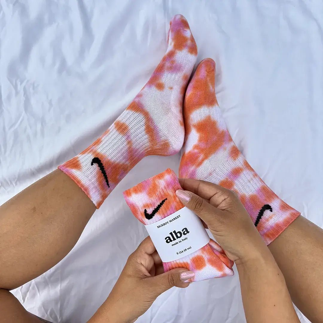 Alba - Calzini Nike Tie Dye Polpaccio - SICKBOY MARKET