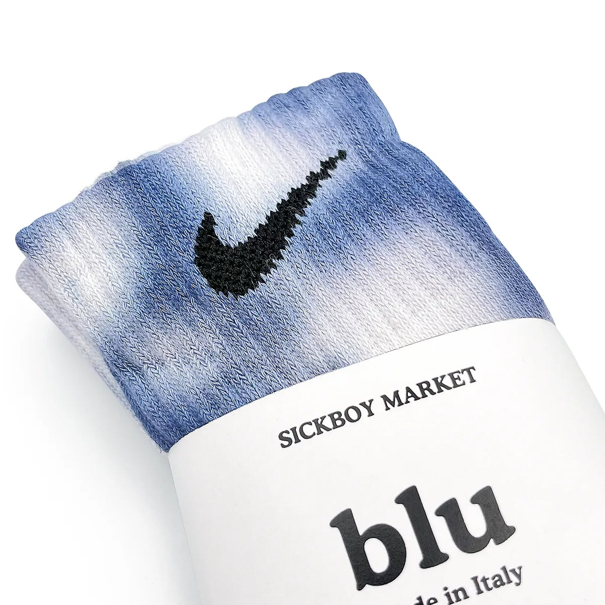 Blu - Calzini Nike Tie Dye Caviglia