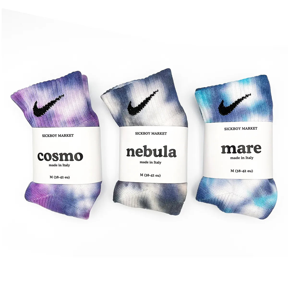 Cold Pack - Set 3 Calzini Nike Tie Dye Caviglia