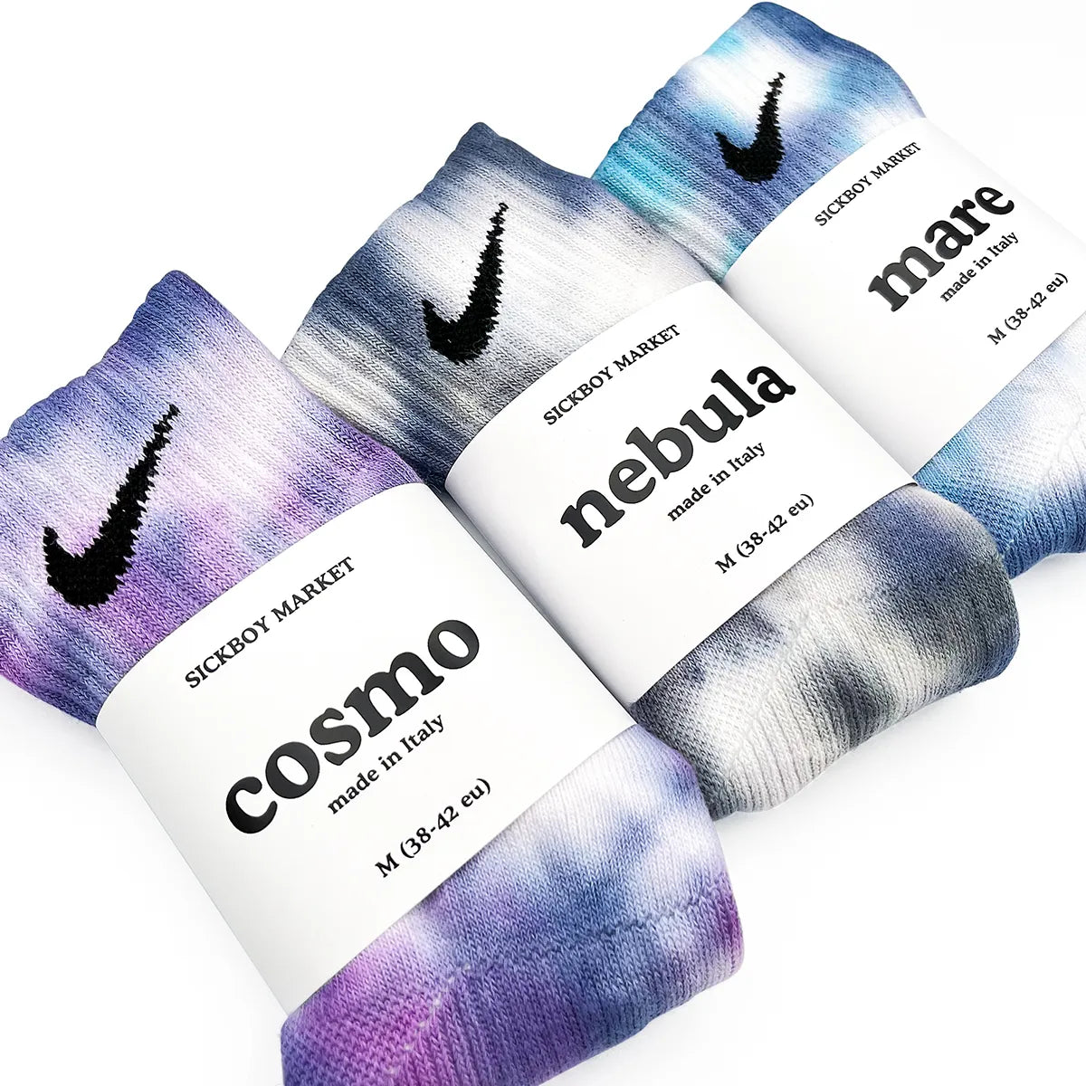 Cold Pack - Set 3 Calzini Nike Tie Dye Caviglia