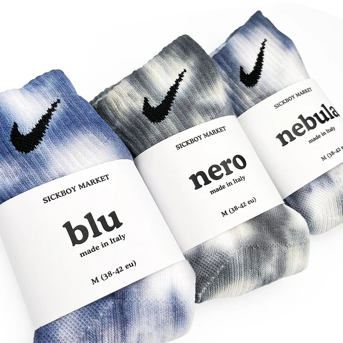 Dark Pack - Set 3 Calzini Nike Tie Dye Caviglia
