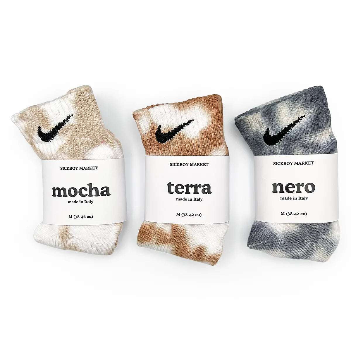 Earth Pack - Set 3 Calzini Nike Tie Dye Caviglia