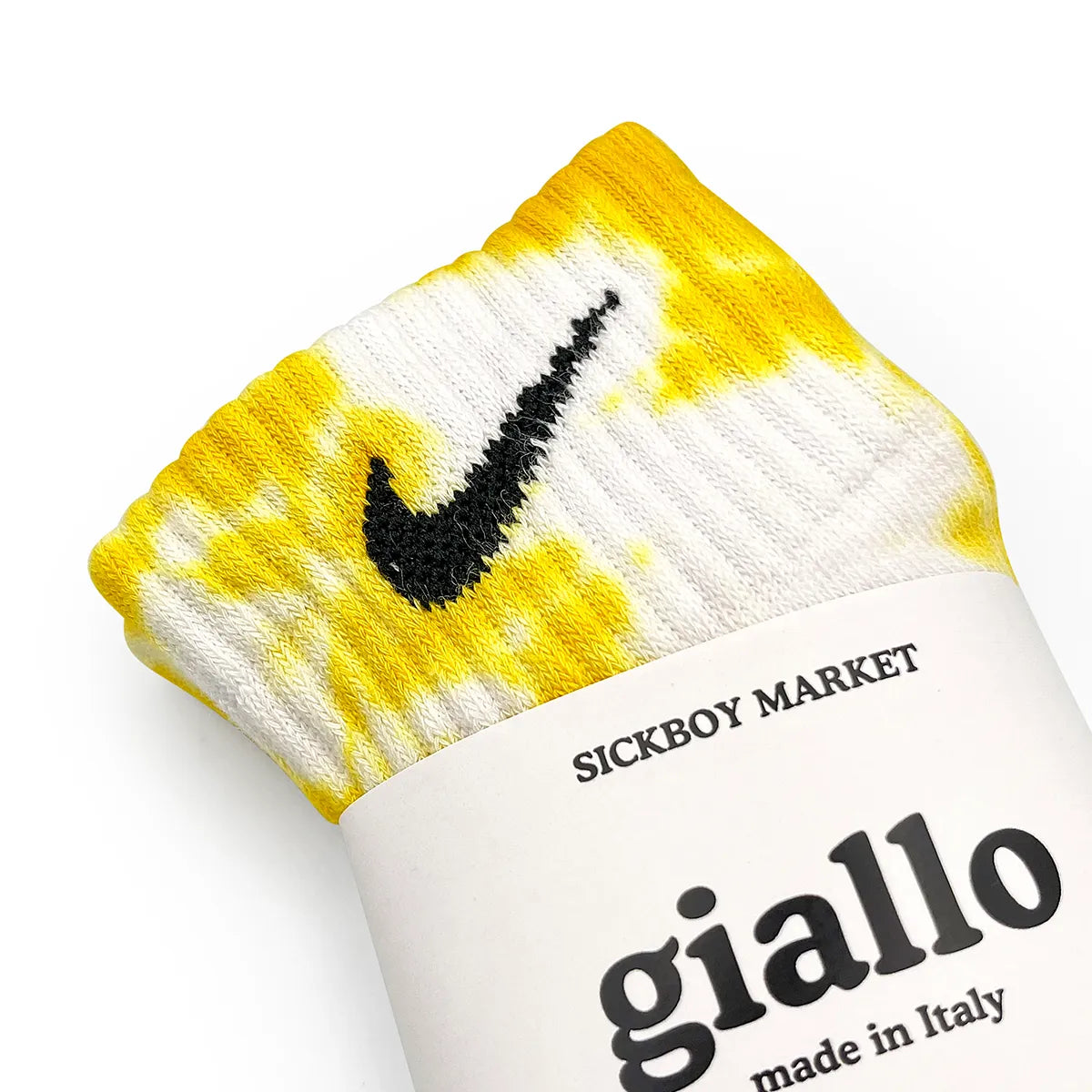 Giallo - Calzini Nike Tie Dye Caviglia