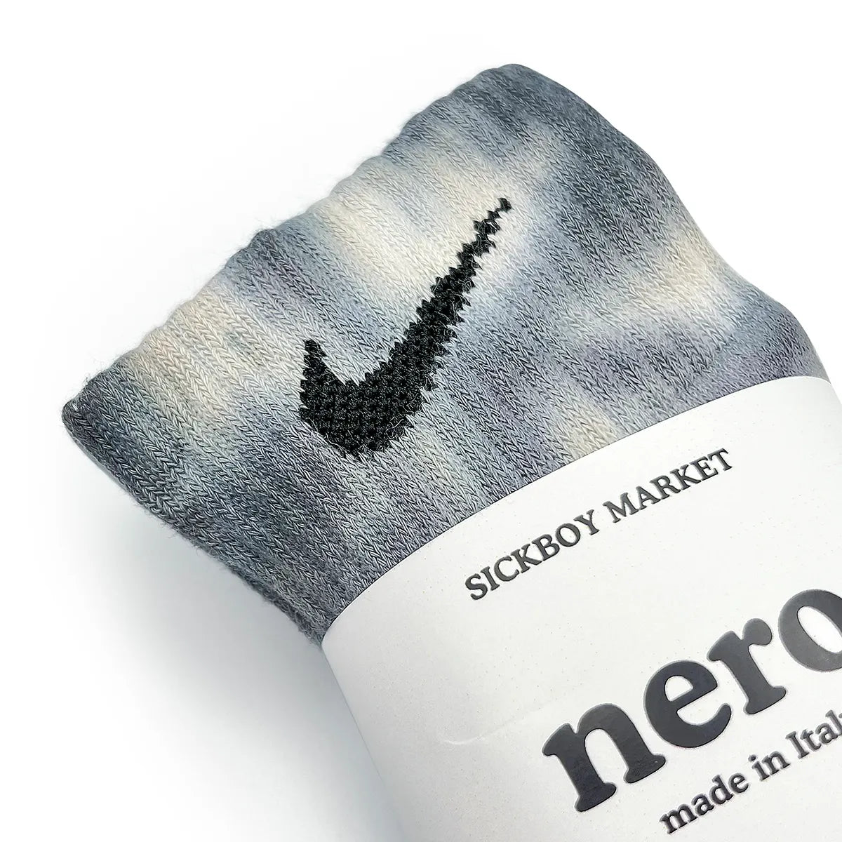 Nero - Calzini Nike Tie Dye Caviglia