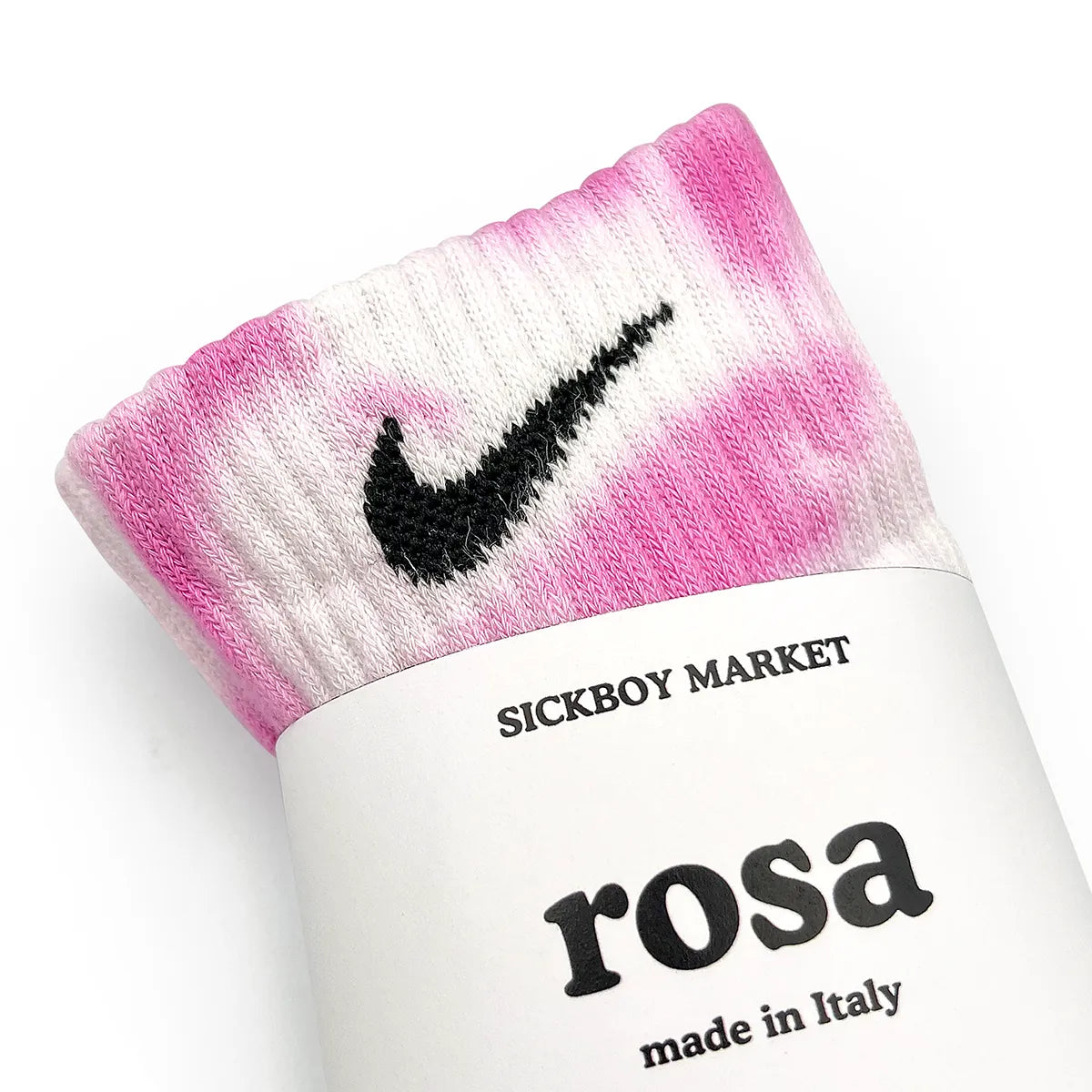 Rosa - Calzini Nike Tie Dye Caviglia