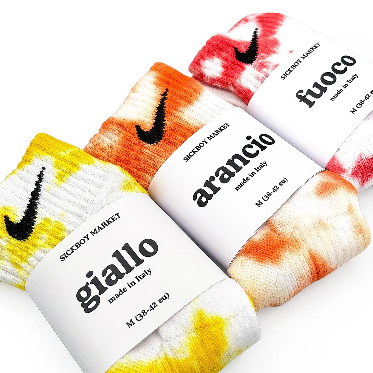 Warm Pack - Set 3 Calzini Nike Tie Dye Caviglia