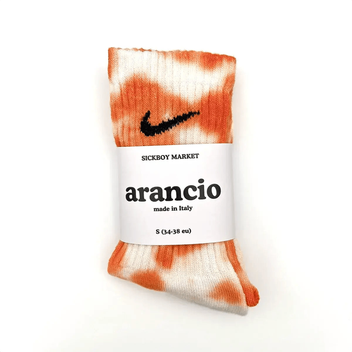 Arancio - Calzini Nike Tie Dye Polpaccio - SICKBOY MARKET