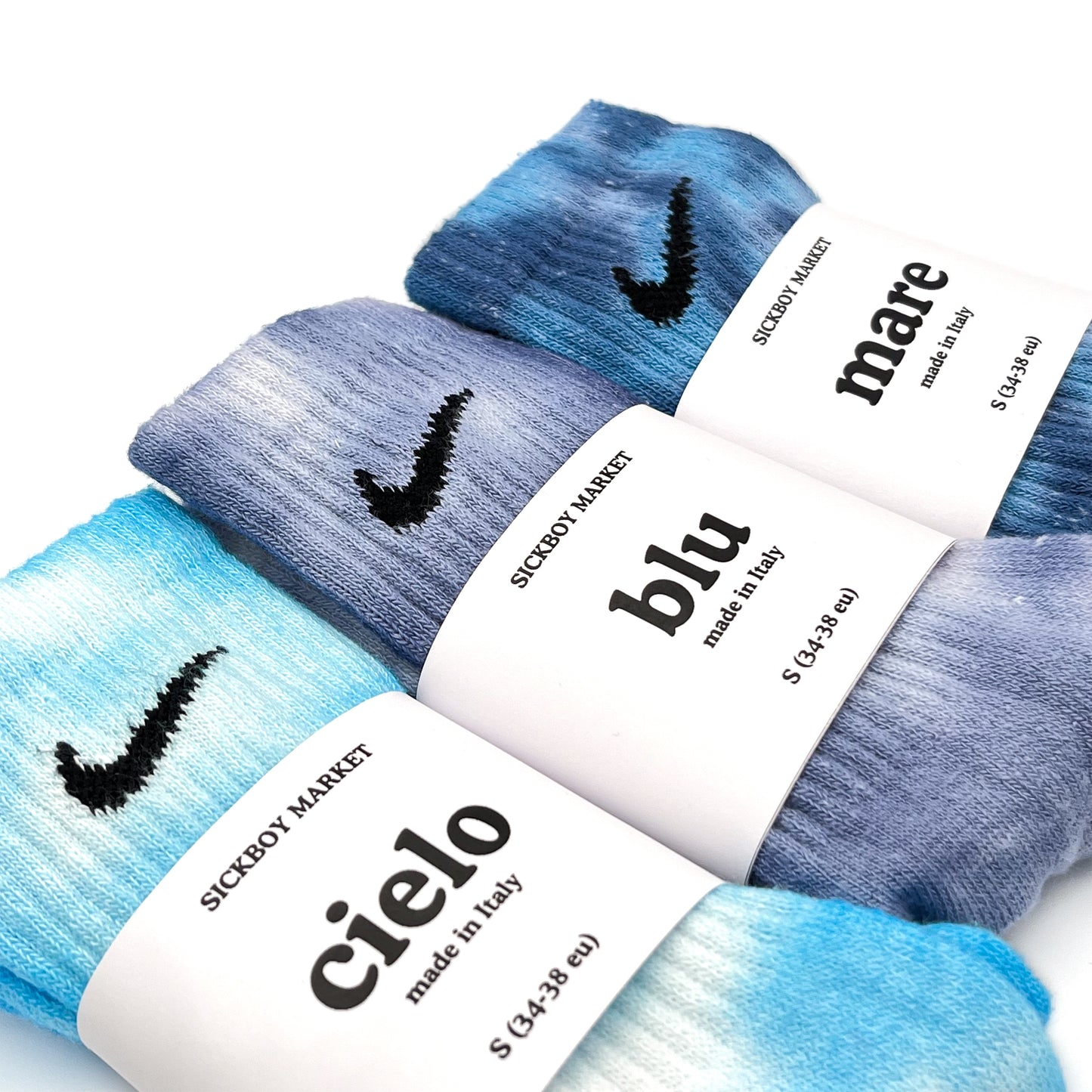 Blue Pack - Set 3 Calzini Nike Tie Dye