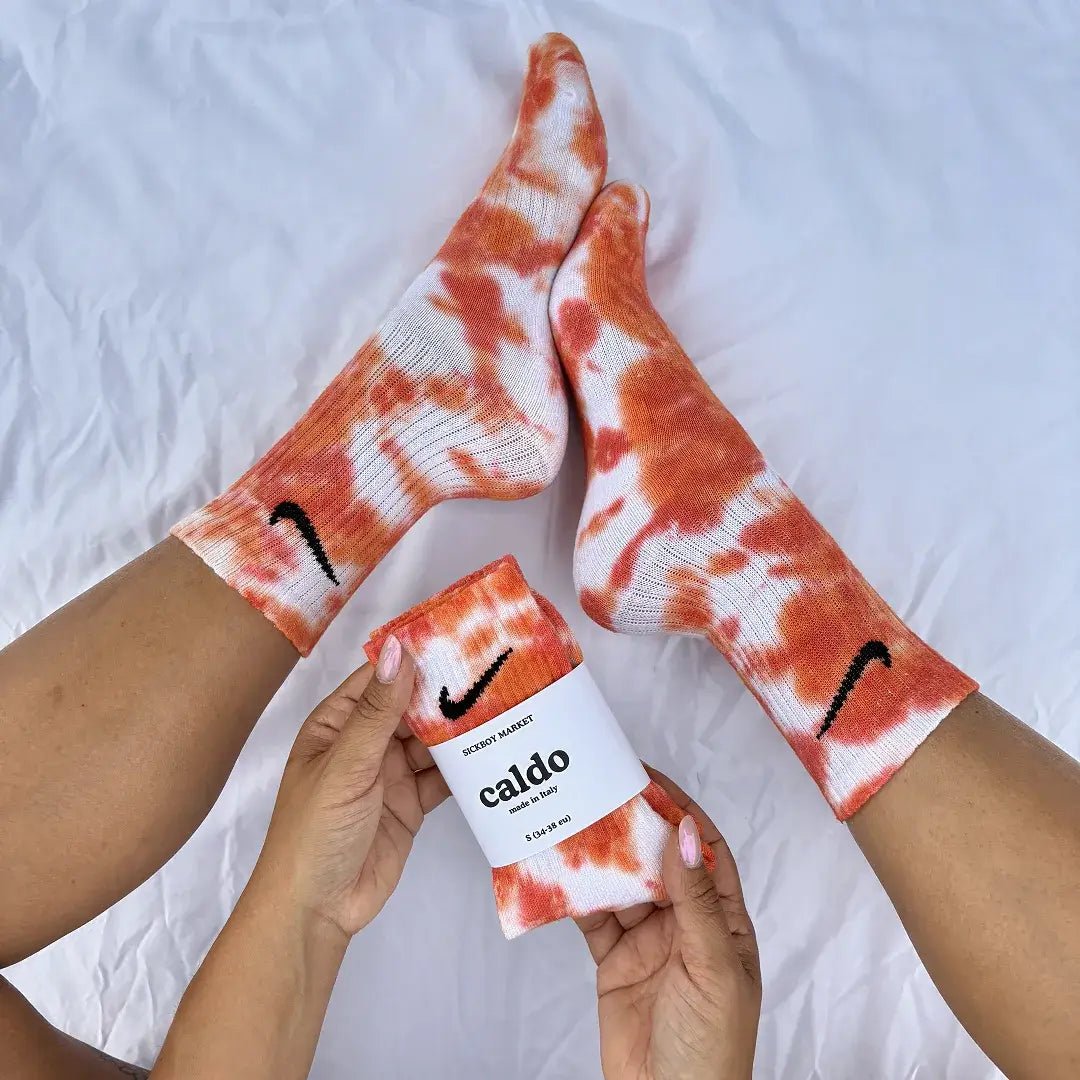 Caldo - Calzini Nike Tie Dye Polpaccio - SICKBOY MARKET