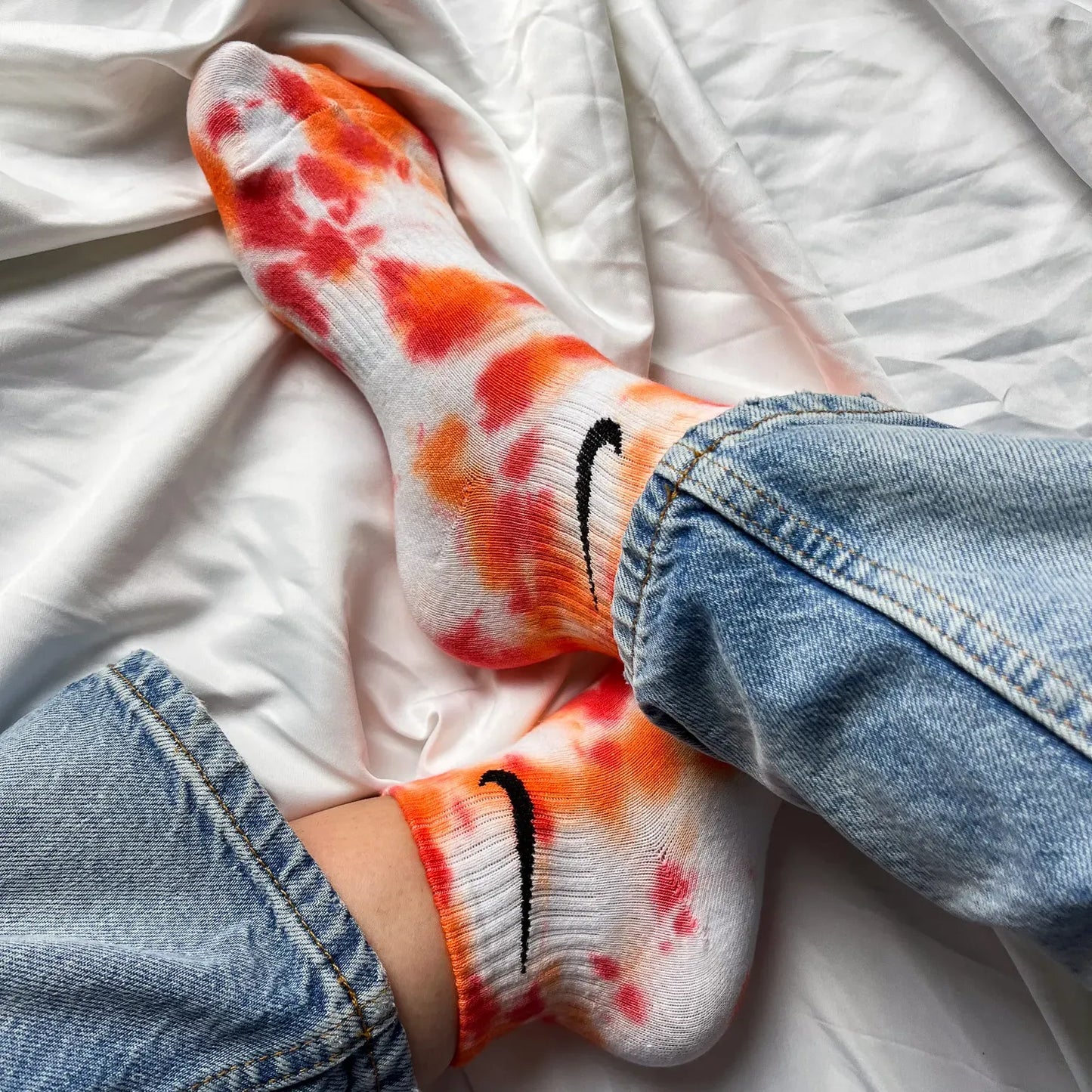 Caldo - Calzini Nike Tie Dye Caviglia