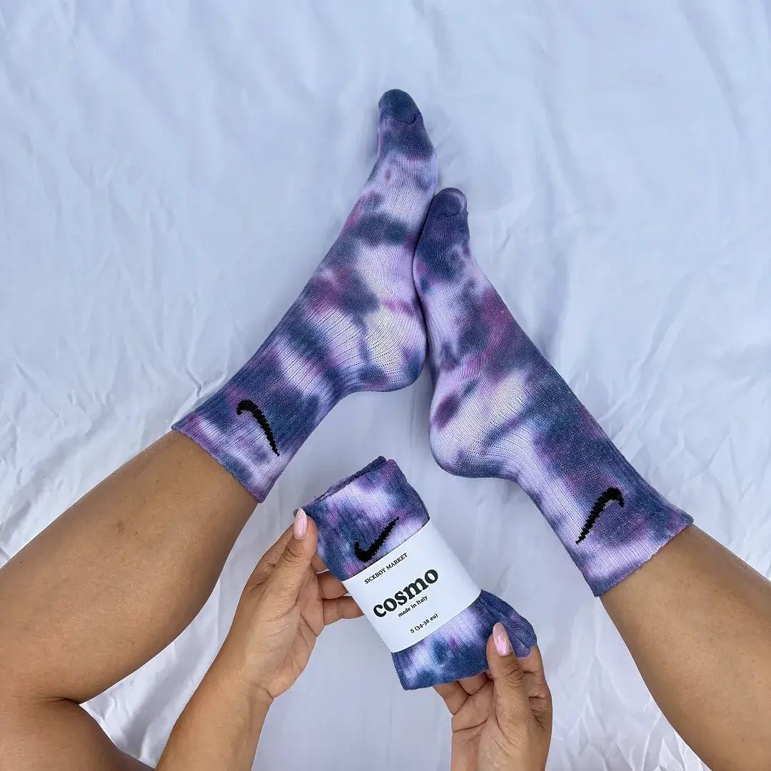 Cosmo - Calzini Nike Tie Dye Polpaccio - SICKBOY MARKET