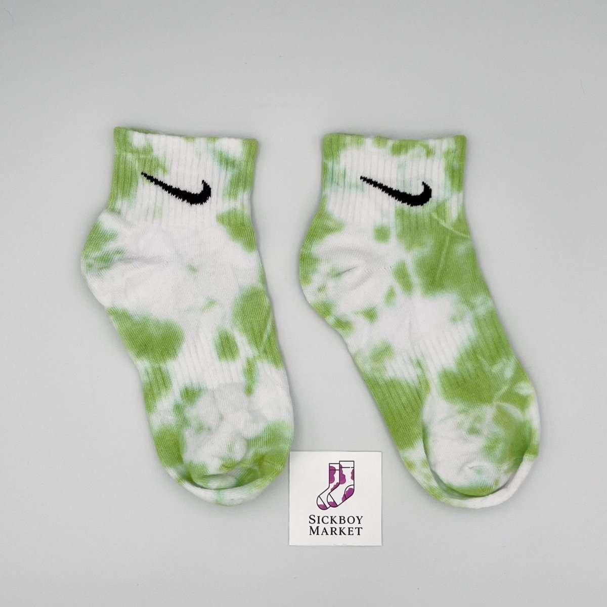 Erba - Calzini Nike Tie Dye Caviglia - SICKBOY MARKET