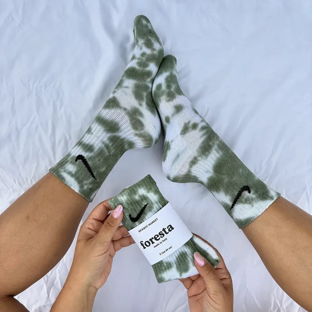 Foresta - Calzini Nike Tie Dye Polpaccio - SICKBOY MARKET