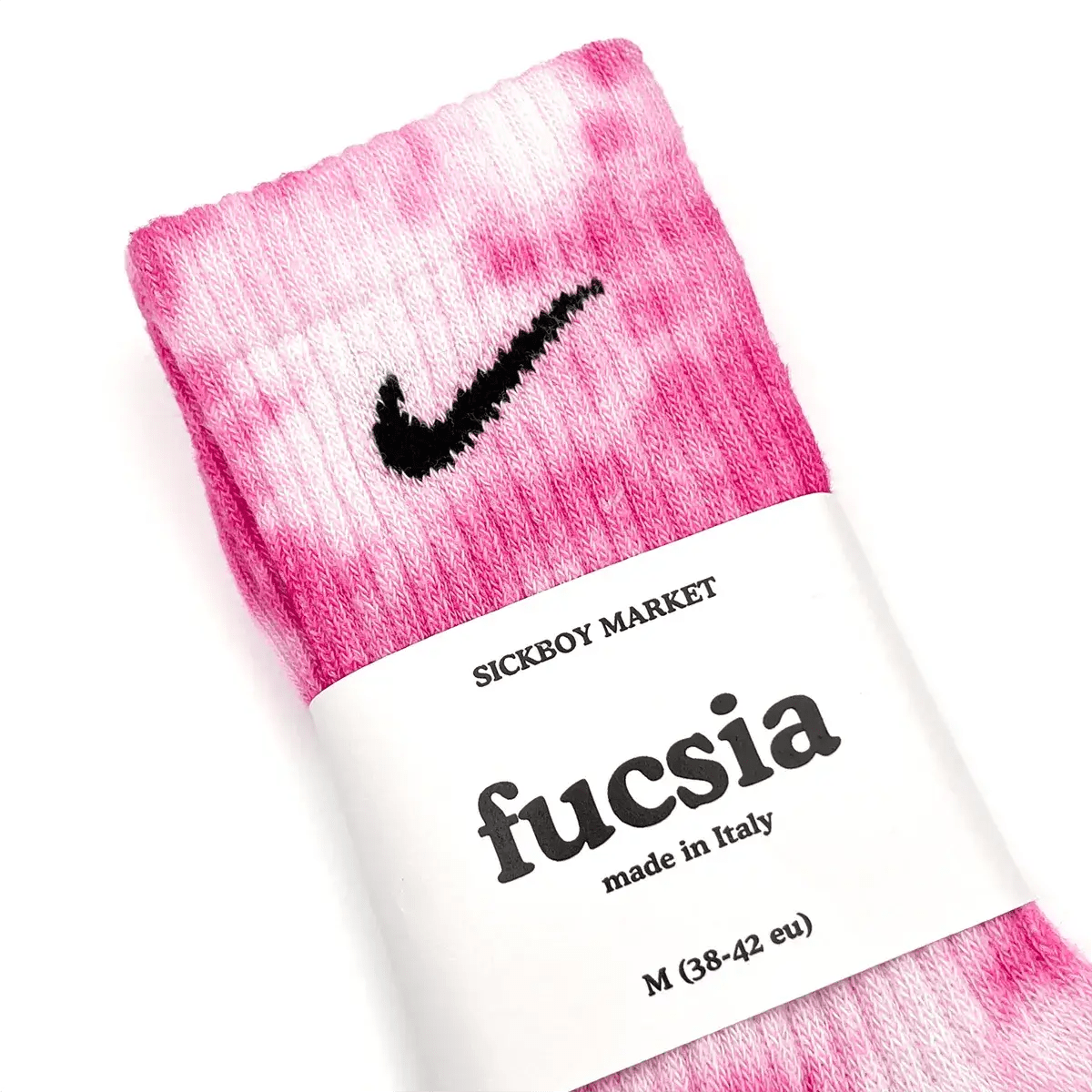 Fucsia - Calzini Nike Tie Dye Polpaccio - SICKBOY MARKET