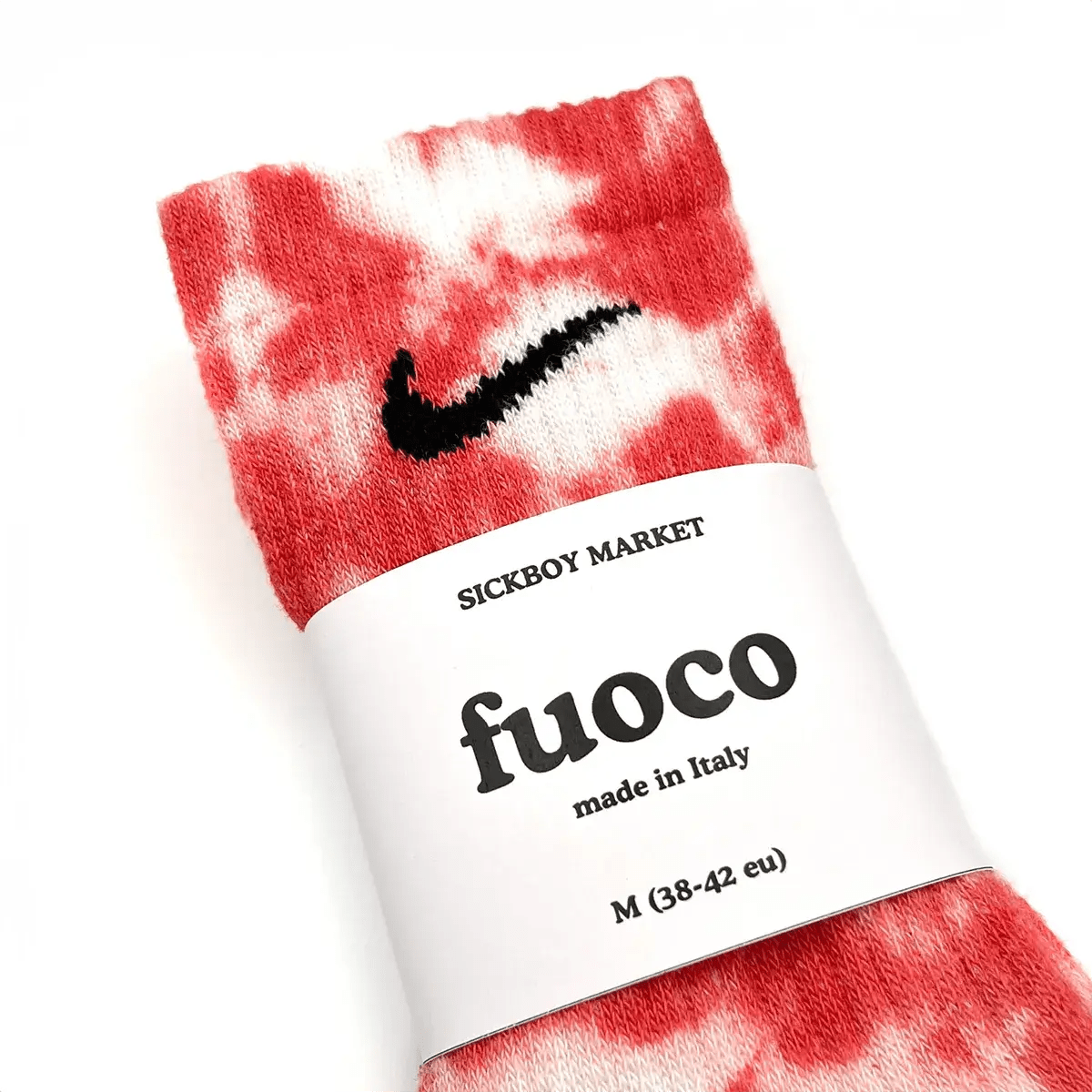 Fuoco - Calzini Nike Tie Dye Polpaccio - SICKBOY MARKET