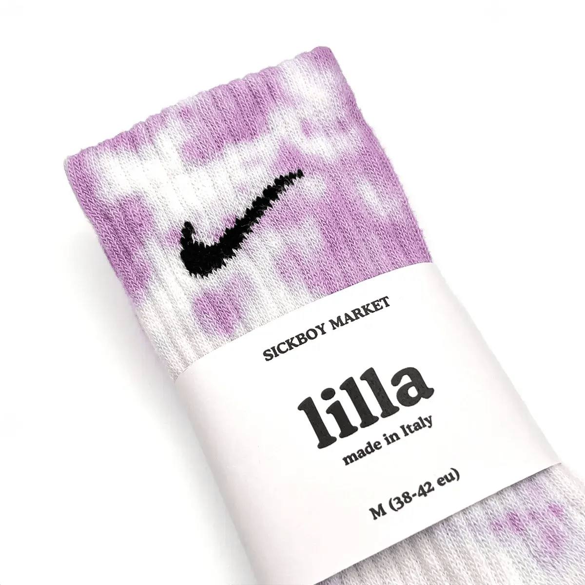 Lilla - Calzini Nike Tie Dye Polpaccio - SICKBOY MARKET