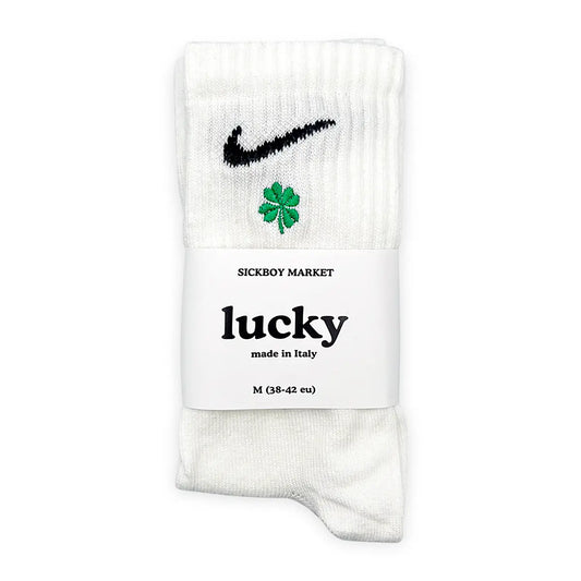 Lucky - Calzini Nike Ricamati