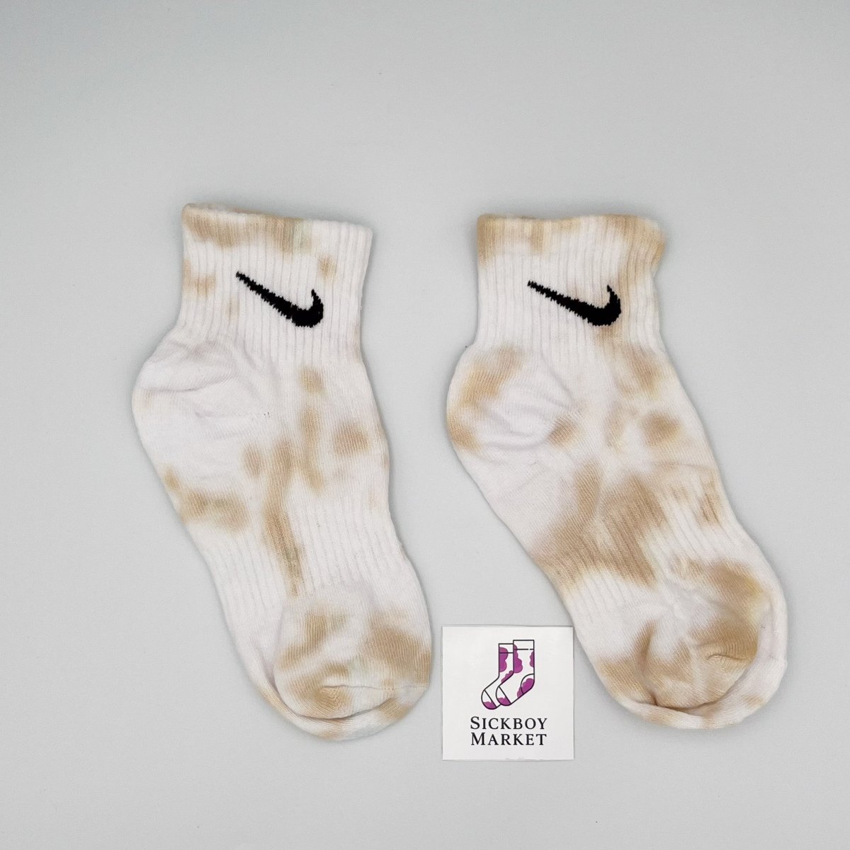 Mocha - Calzini Nike Tie Dye Caviglia - SICKBOY MARKET