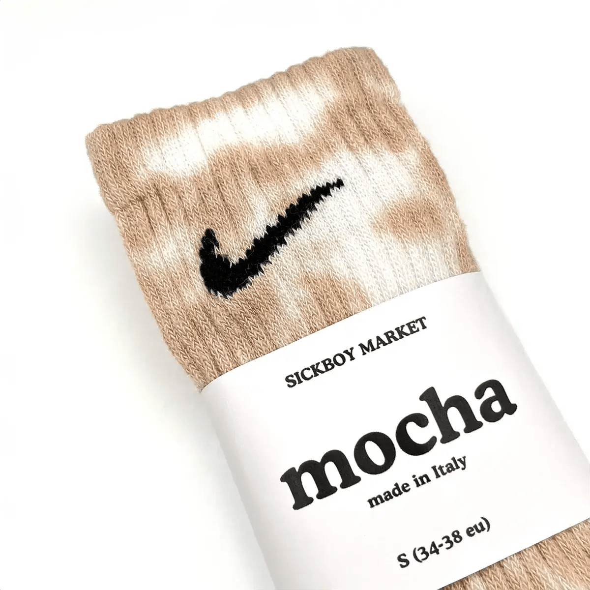 Mocha - Calzini Nike Tie Dye Polpaccio - SICKBOY MARKET