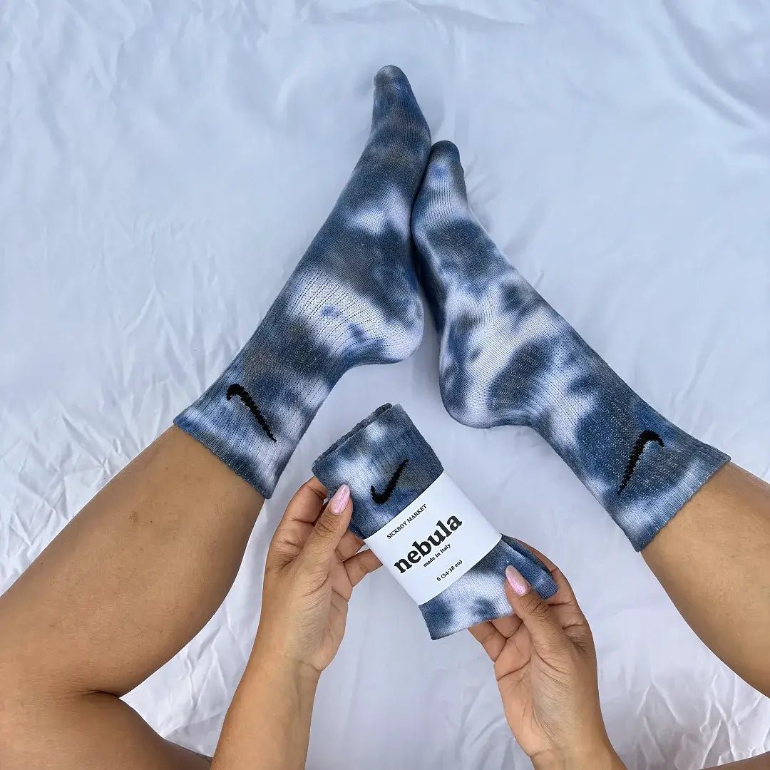 Nebula - Calzini Nike Tie Dye Polpaccio - SICKBOY MARKET