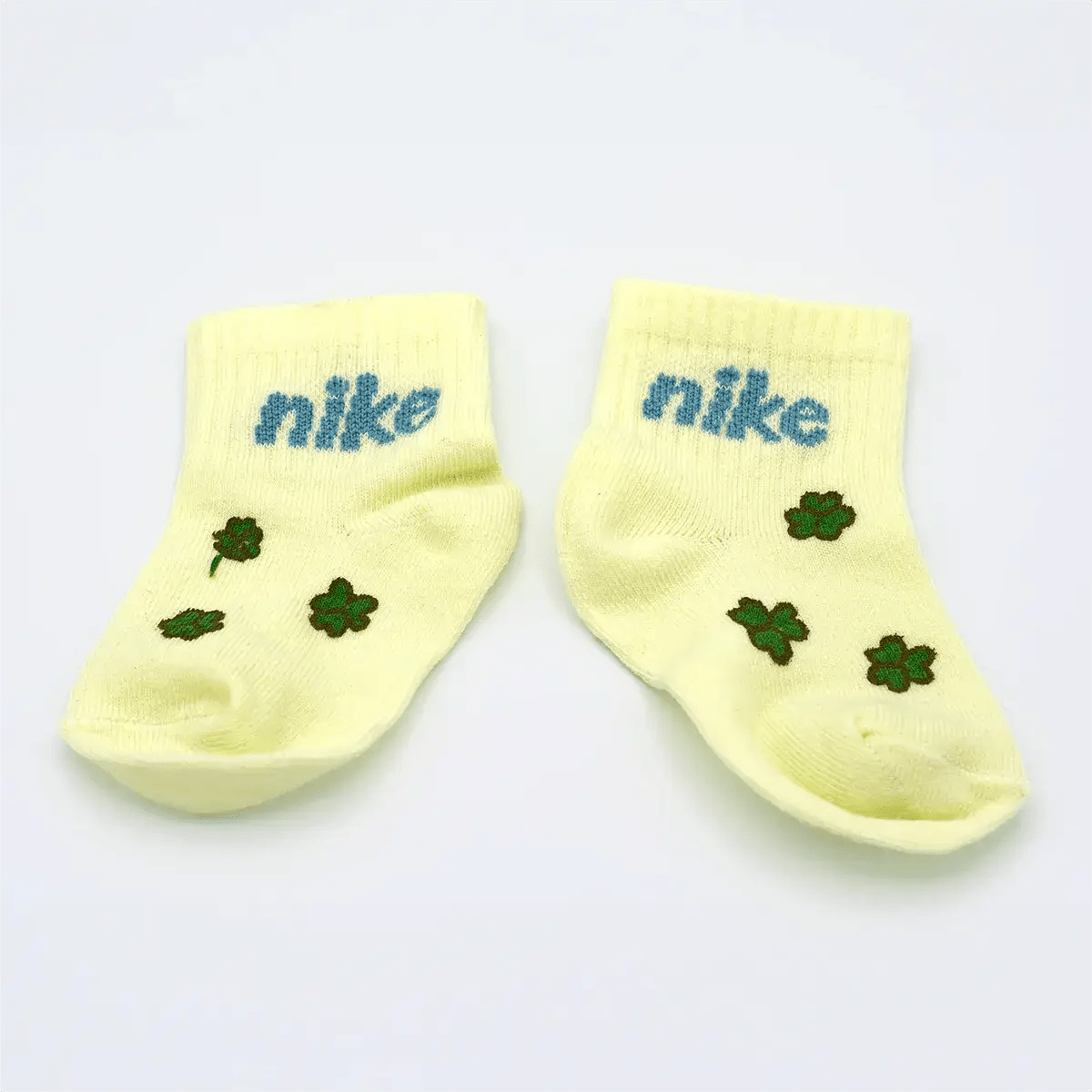 Quadrifoglio - Calzini Nike Bebè Dipinti a Mano - SICKBOY MARKET