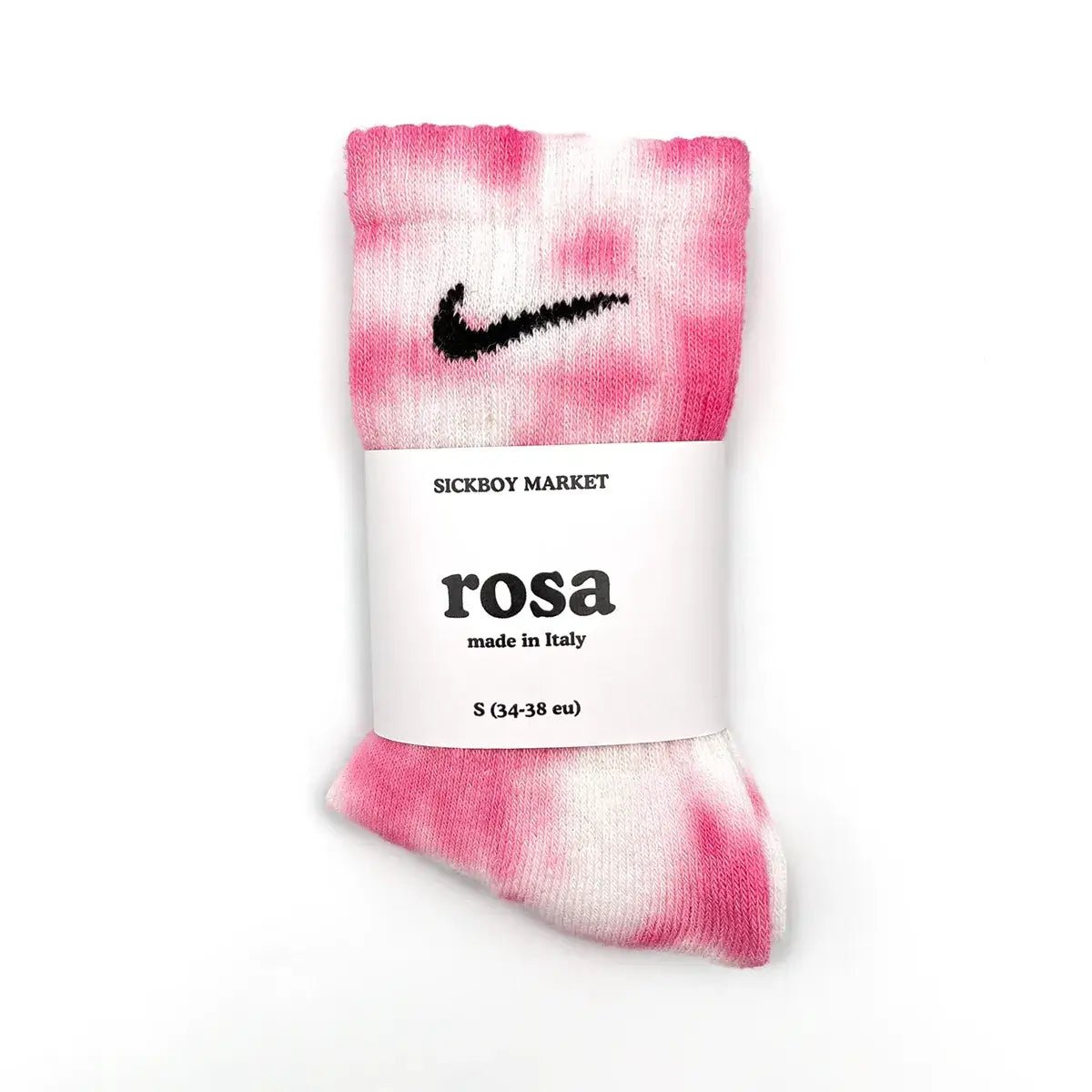 Rosa - Calzini Nike Tie Dye Polpaccio - SICKBOY MARKET