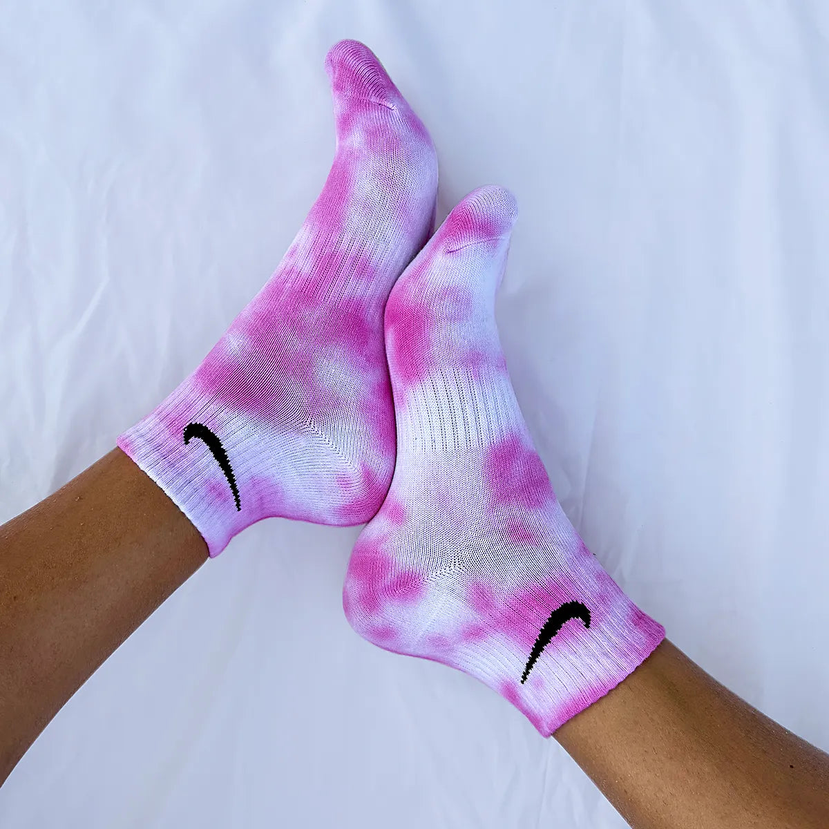 Fucsia - Calzini Nike Tie Dye Caviglia