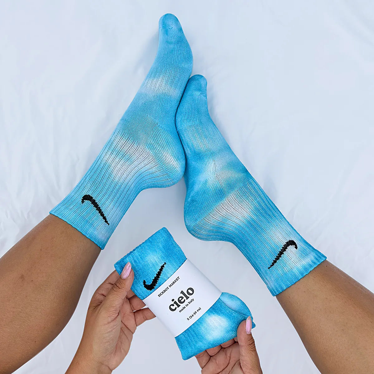 Cielo - Calzini Nike Tie Dye Polpaccio