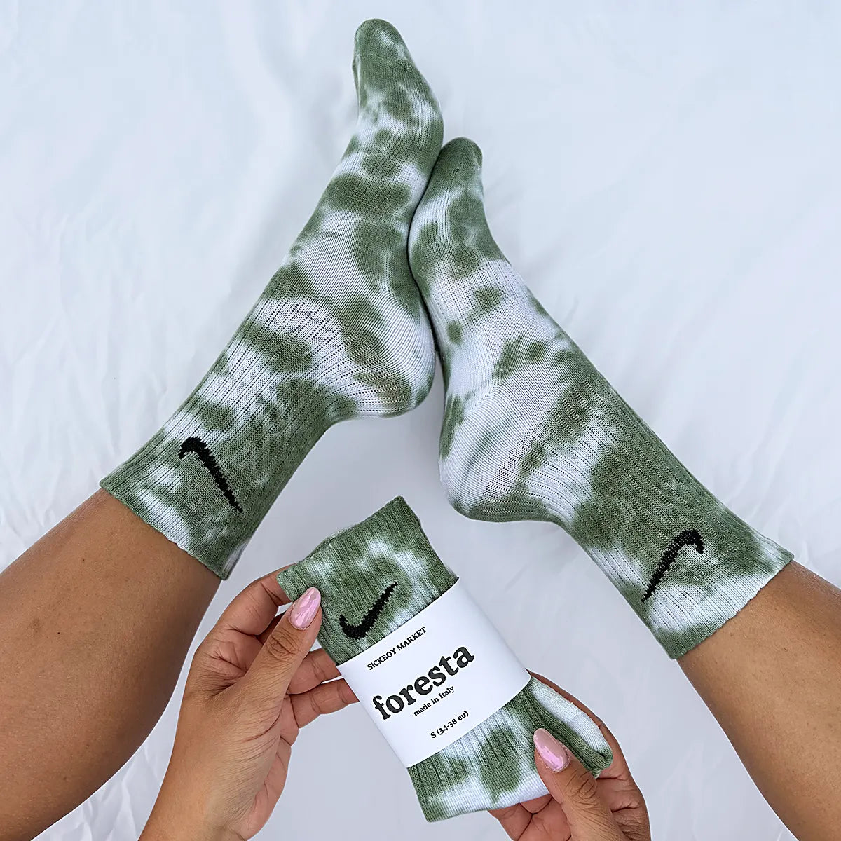 Foresta - Calzini Nike Tie Dye Polpaccio