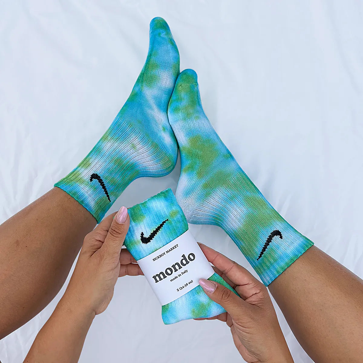 Mondo - Calzini Nike Tie Dye Polpaccio