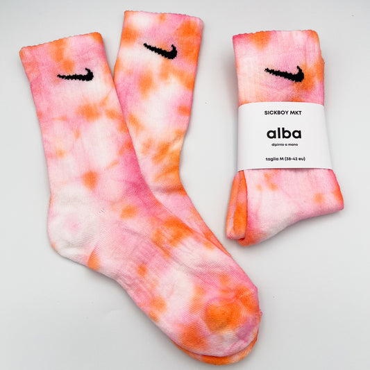 Alba - Calzini Nike Tie Dye Polpaccio