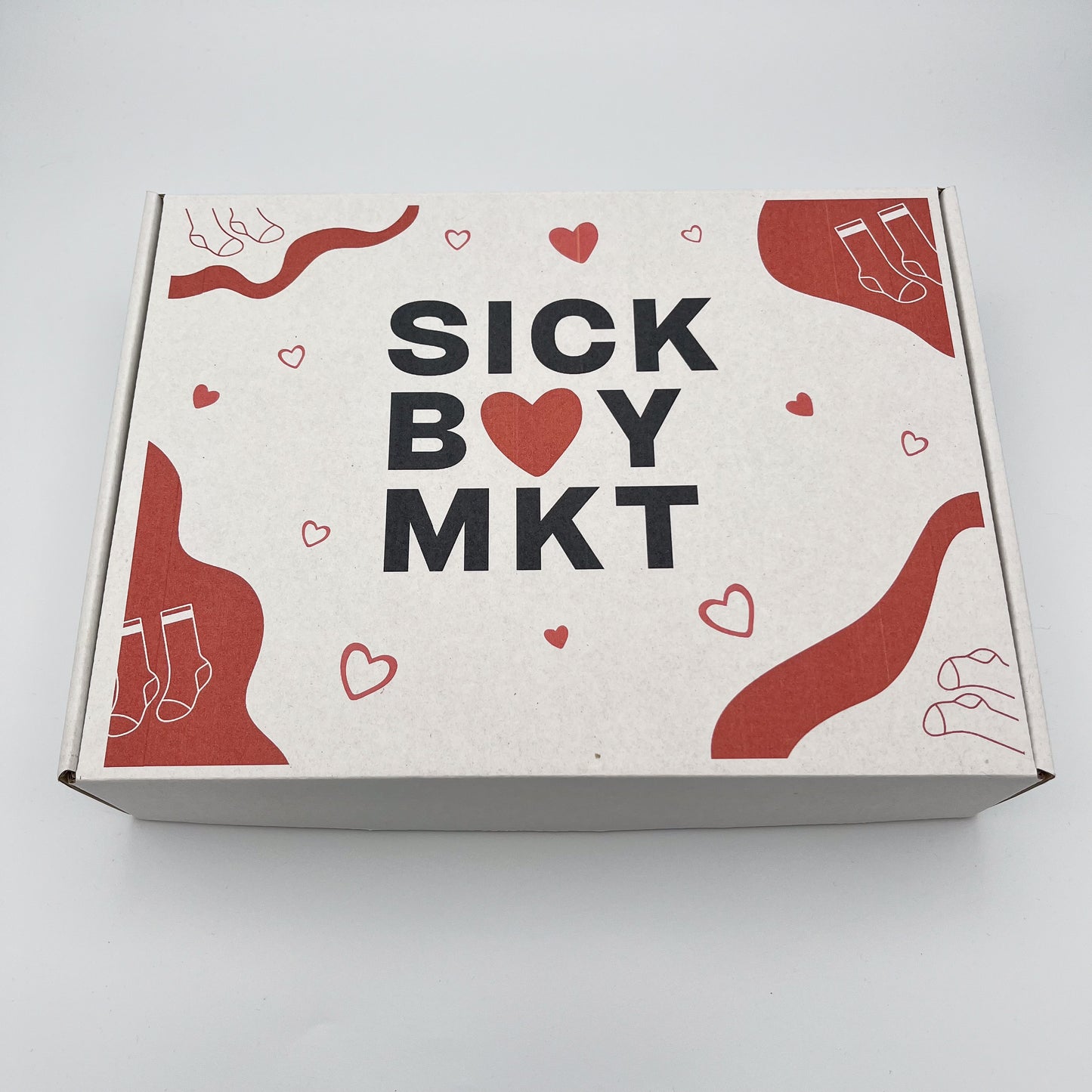 Love Pack - Set 3 Calzini Nike Dipinti a Mano