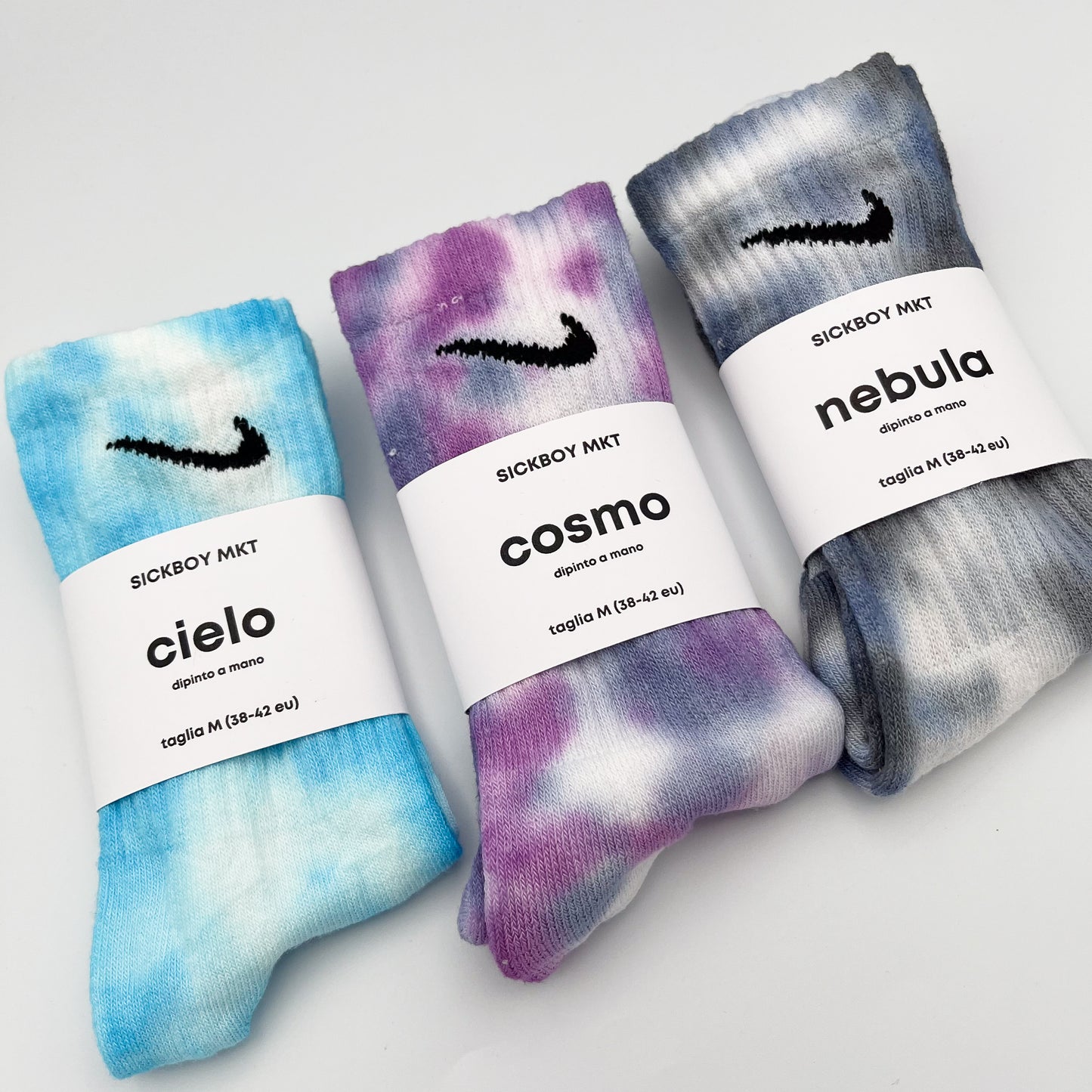 Space Pack - Set 3 Calzini Nike Tie Dye