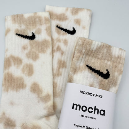 Mocha - Calzini Nike Tie Dye Polpaccio