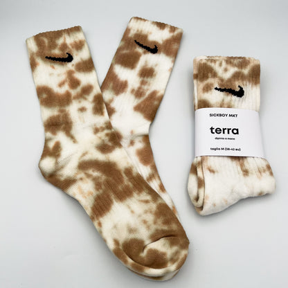 Terra - Calzini Nike Tie Dye Polpaccio