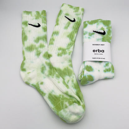 Erba - Calzini Nike Tie Dye Polpaccio