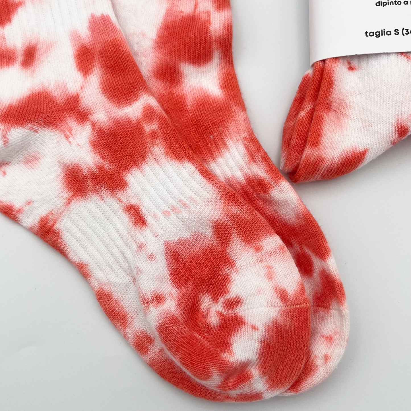 Fuoco - Calzini Nike Tie Dye Polpaccio