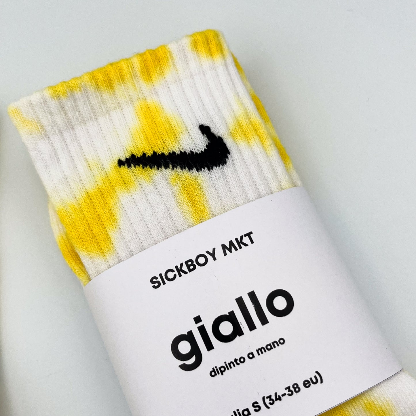 Giallo - Calzini Nike Tie Dye Polpaccio