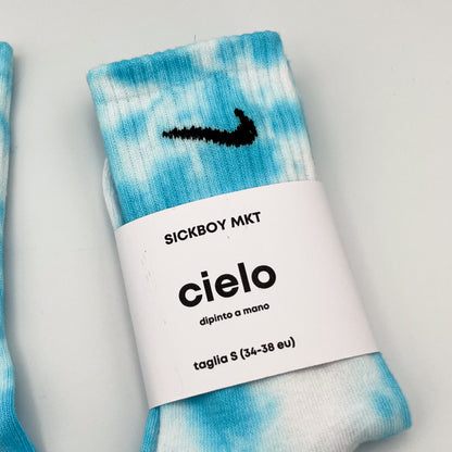 Cielo - Calzini Nike Tie Dye Polpaccio