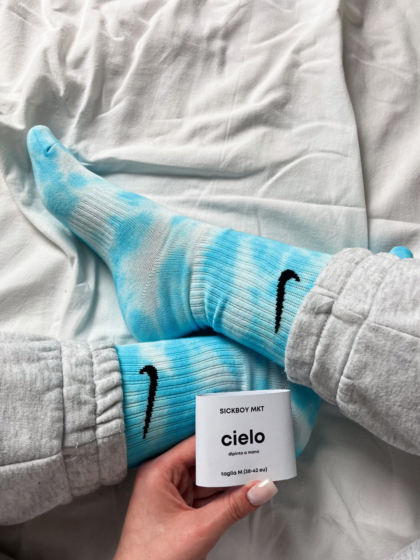 Cielo - Calzini Nike Tie Dye Polpaccio