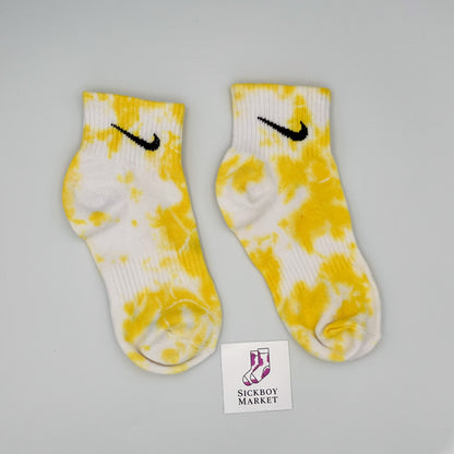 Giallo - Calzini Nike Tie Dye Caviglia