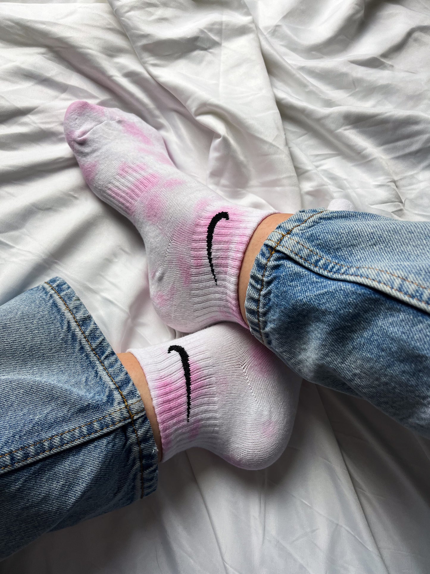 SICKBOY MARKET 'Pink' - Nike Tie Dye Socks Made in Italy