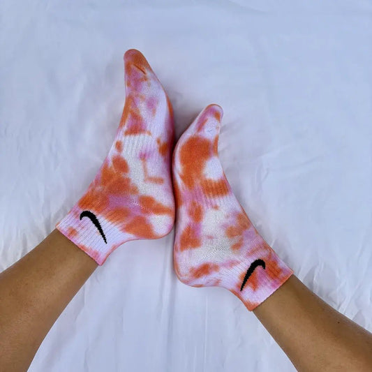 Alba - Calzini Nike Tie Dye Caviglia - SICKBOY MARKET