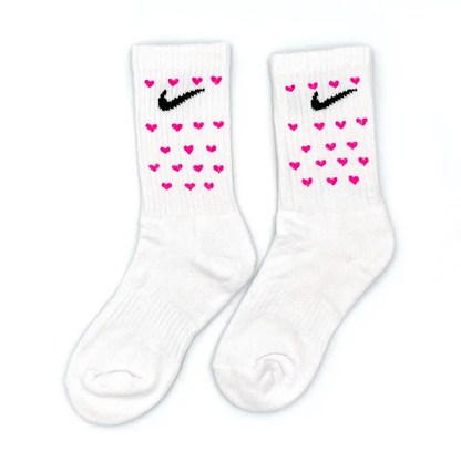 Amor Pack - Set 3 Calzini Nike Dipinti A Mano - SICKBOY MARKET