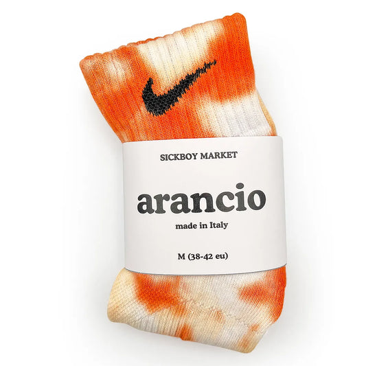 Arancio - Calzini Nike Tie Dye Caviglia