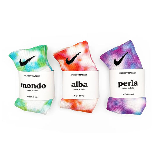 Crayon Pack - Set 3 Calzini Nike Tie Dye Caviglia