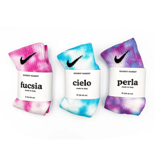 Dream Pack - Set 3 Calzini Nike Tie Dye Caviglia