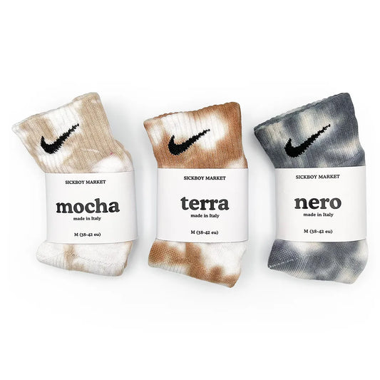 Earth Pack - Set 3 Calzini Nike Tie Dye Caviglia