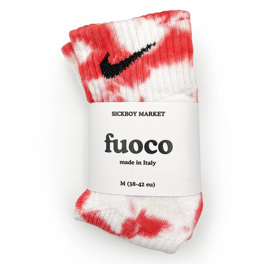 Fuoco - Calzini Nike Tie Dye Caviglia